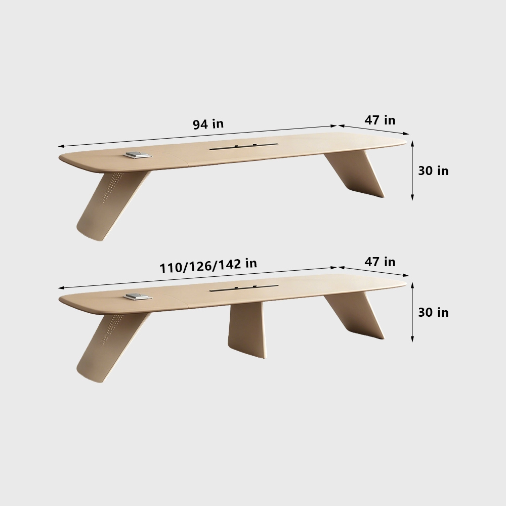 Large Conference Table for Meeting Rooms – High-End Executive Boardroom Desk - image 7