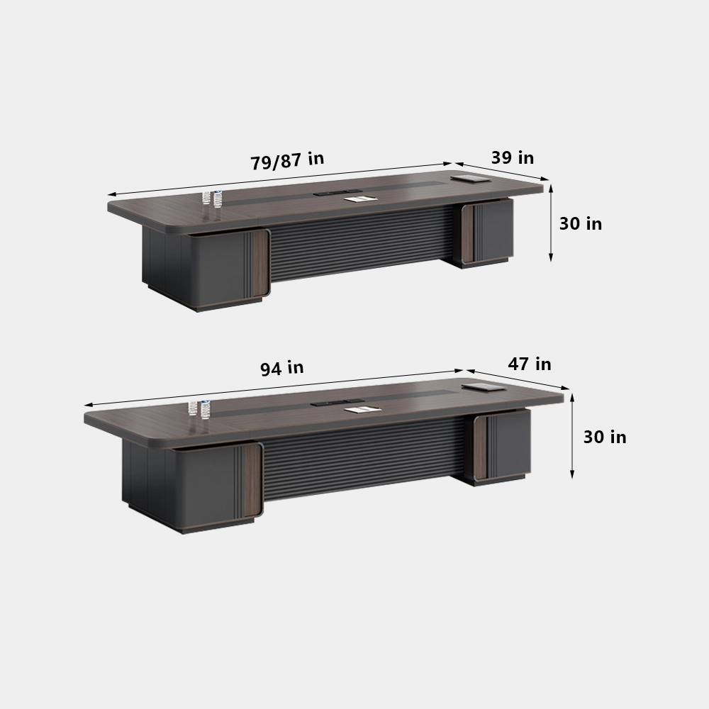High-End Modern Conference Tables & Long Rectangular Meeting Room Desks - image 7