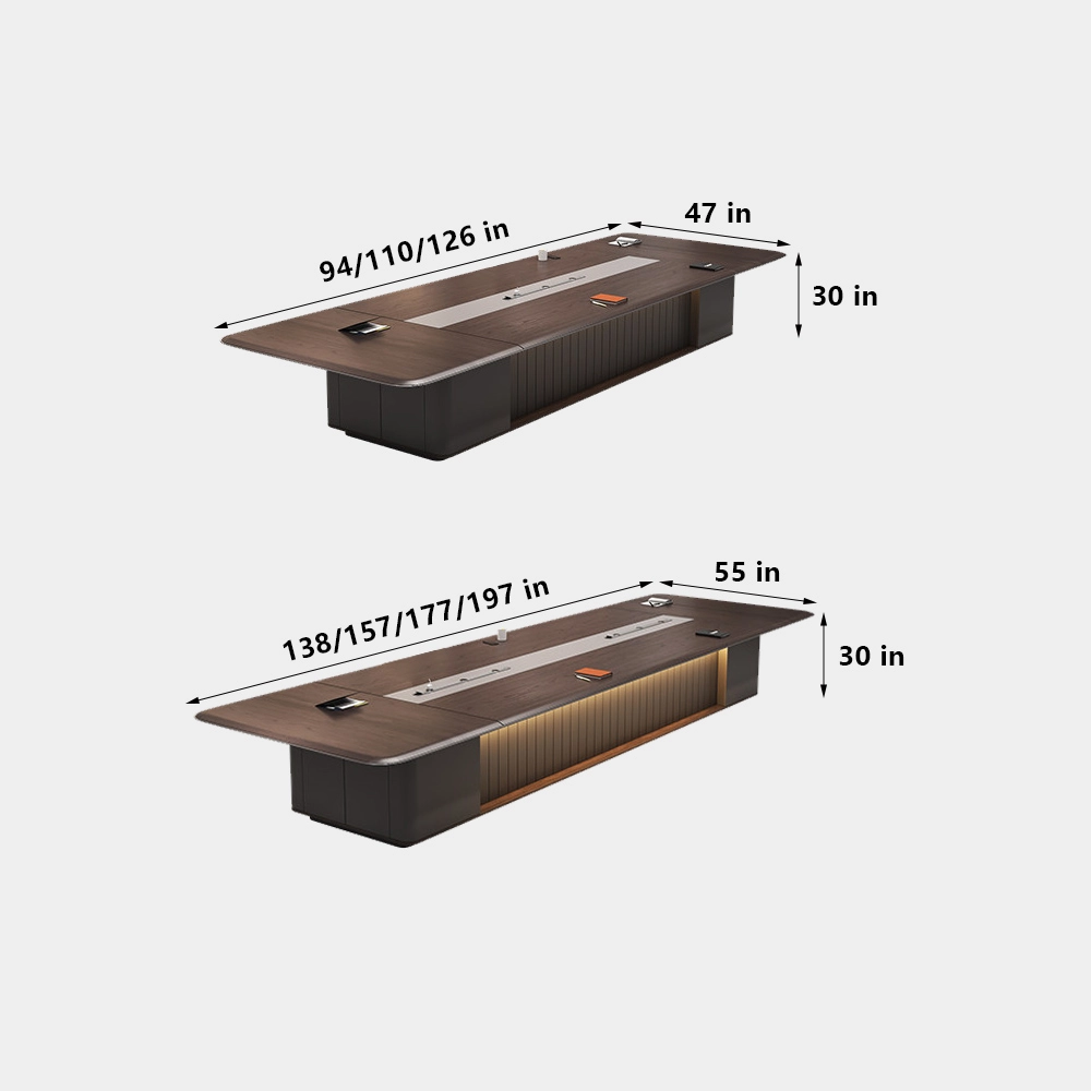 Luxury Long Conference Tables  Creative Meeting Desk Design - image 7