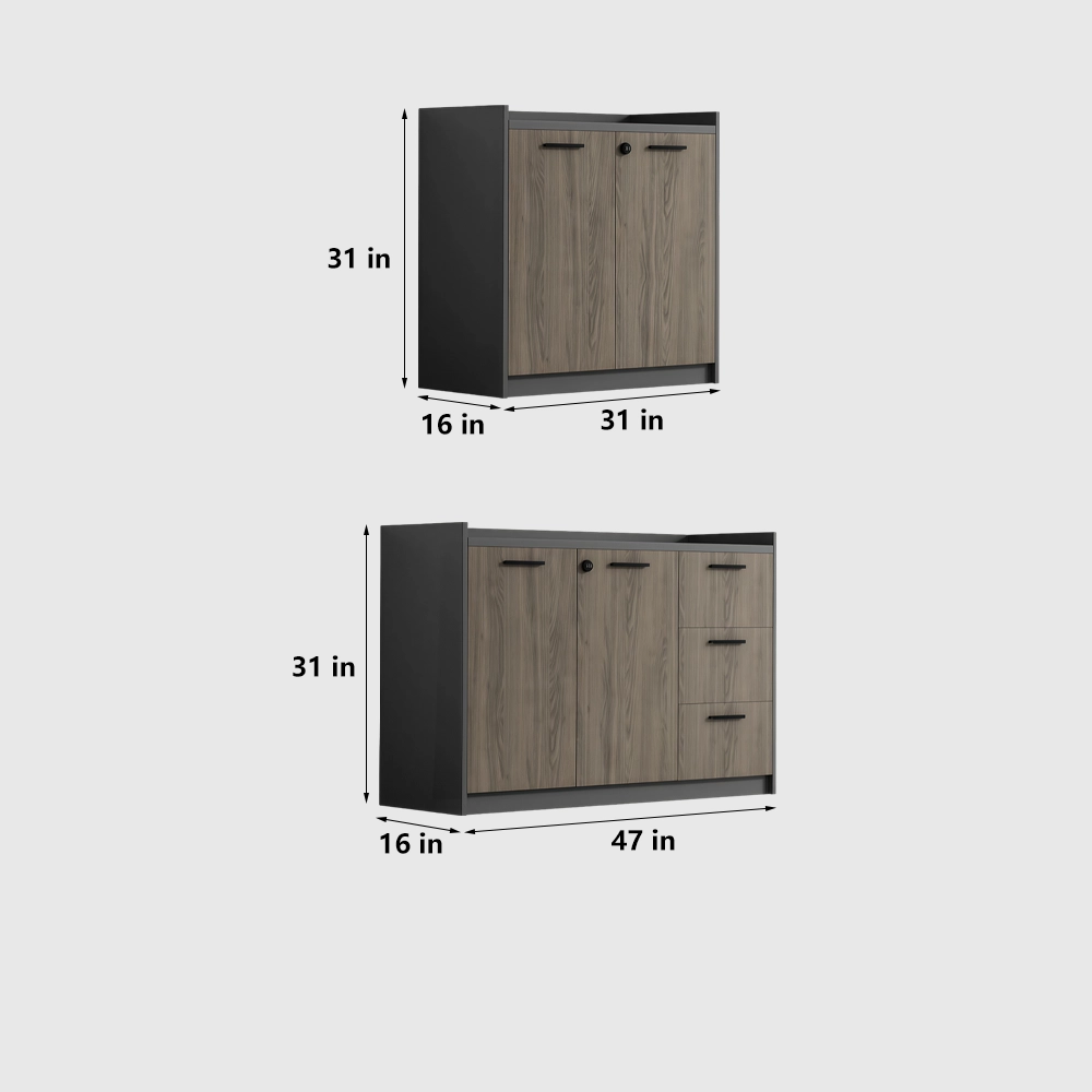 Minimalist Office Partition File Cabinet - image 7