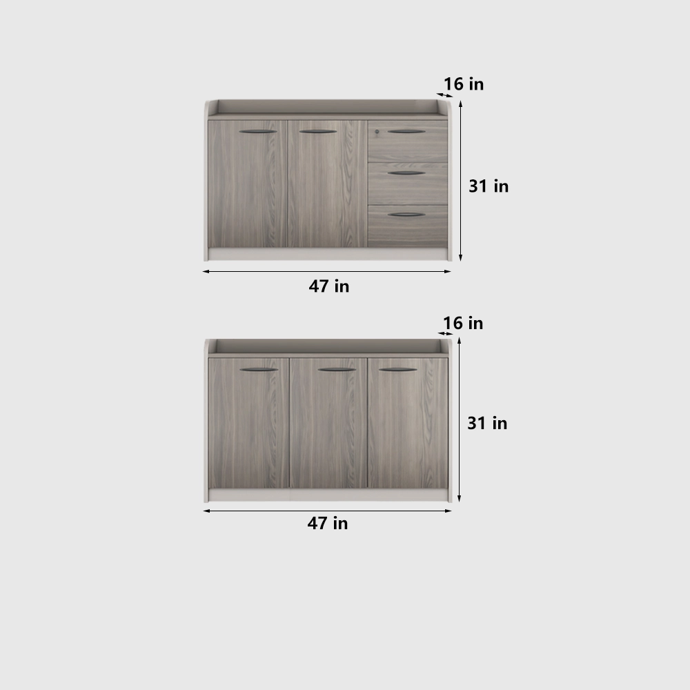 Lockable Low Office Partition Cabinet - image 6