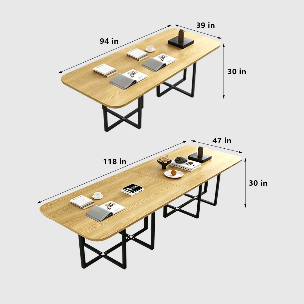 Modern Minimalist Conference Long Table – Sleek Design for Meeting Rooms - image 7