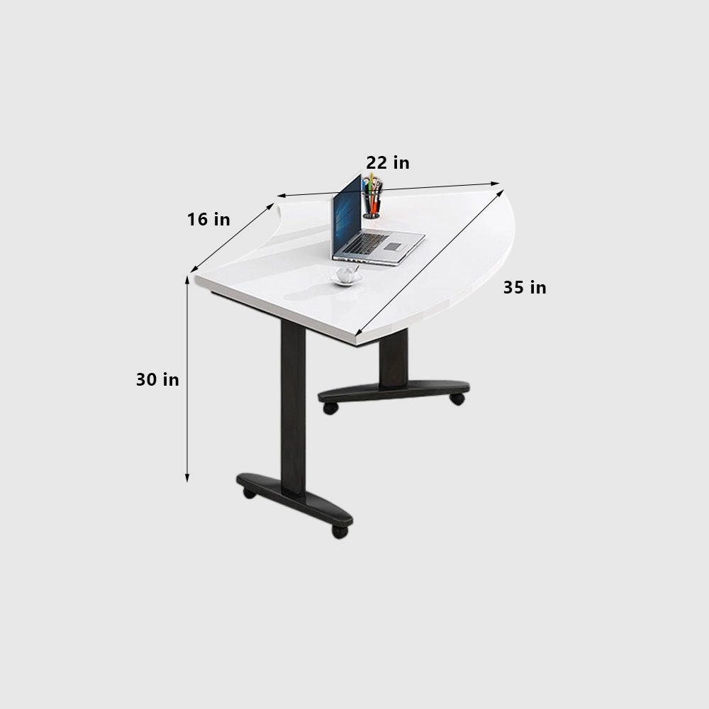 Spliceable Folding Conference Table Mobile – Portable Modular Meeting Table - image 7
