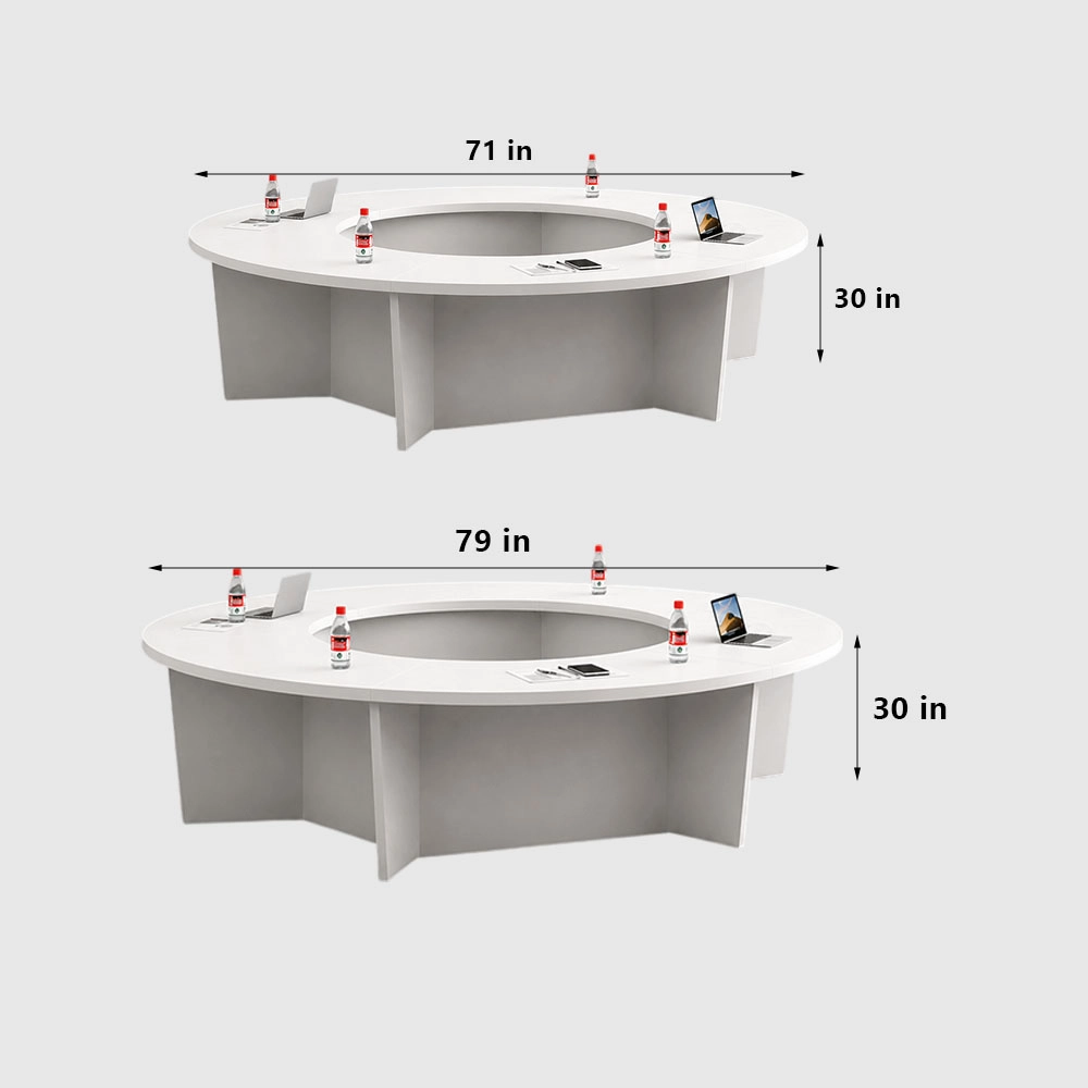 Creative Round Meeting Tables for Modern Offices  Circular Conference Table Designs - image 7