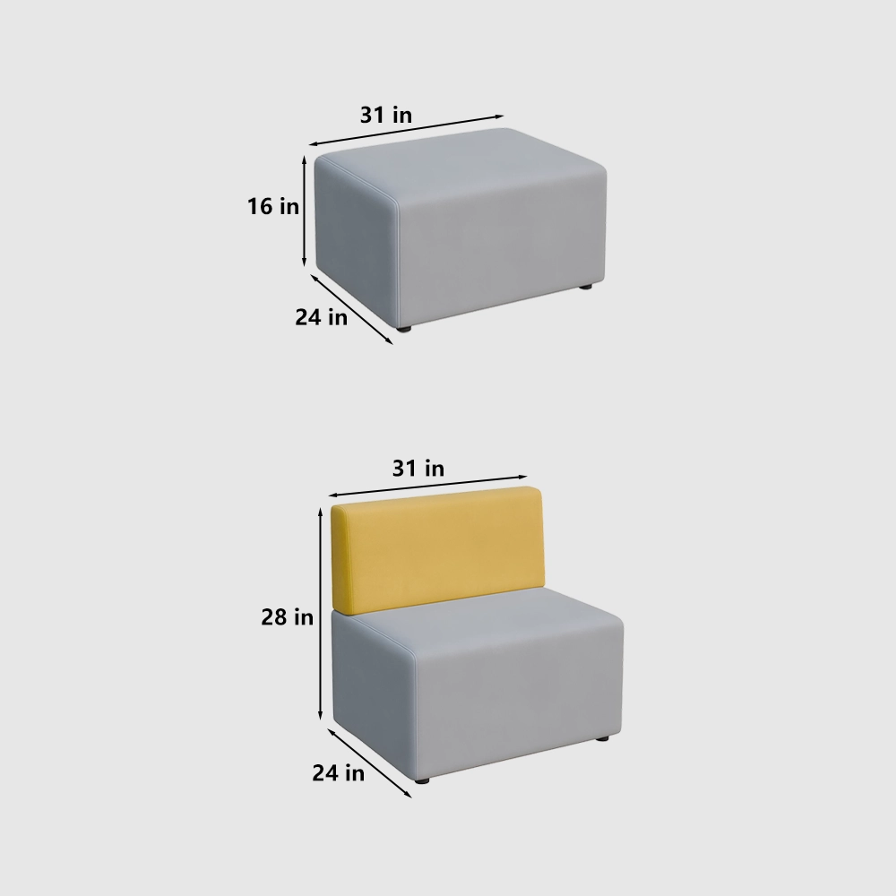 Creative Modern Modular Sofa — Minimalist Sectional Couch with Flexible Combination - image 7