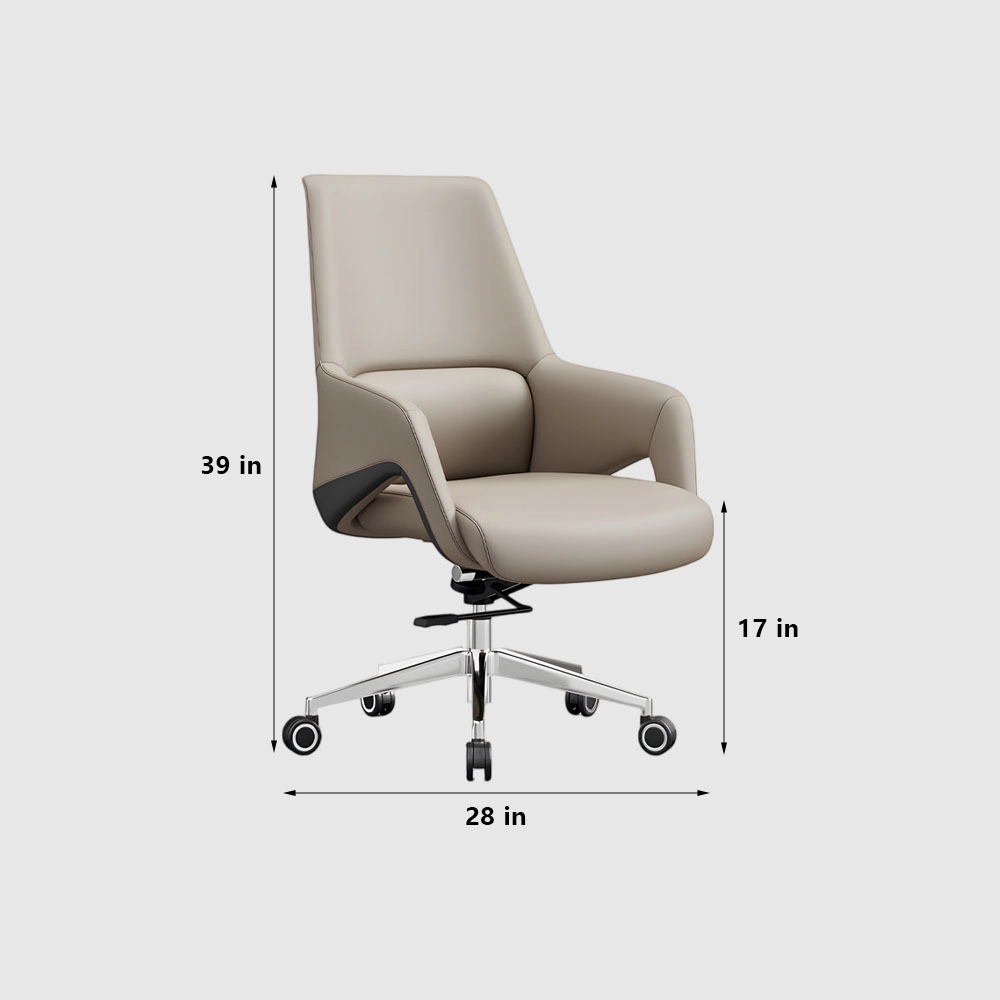 Ergonomic Comfort Swivel Task Chair — Height Adjustable for Long Sitting Hours - image 7