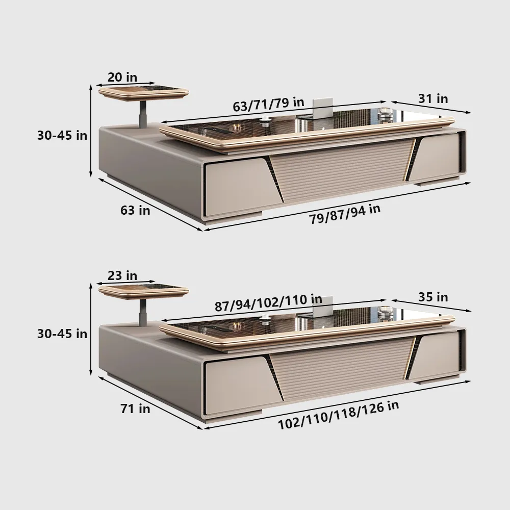 Modern Simple Electric Desk – Smart Sit Stand Up Desk for Office - image 7