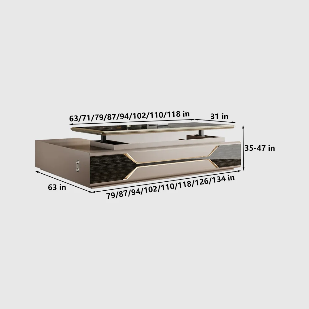 Executive Desk with Electric Height Lift - image 7