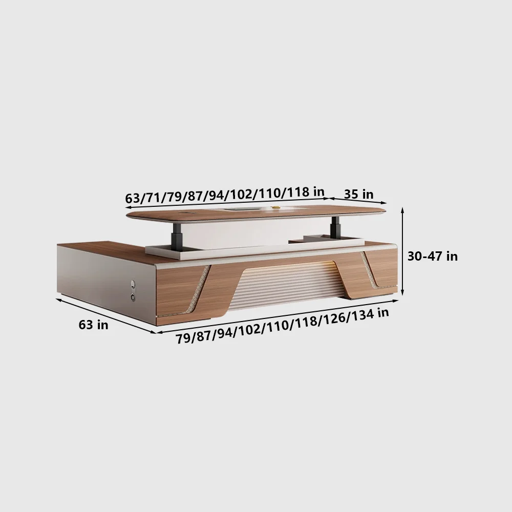 Luxury Executive Electric Lift Desk - image 7