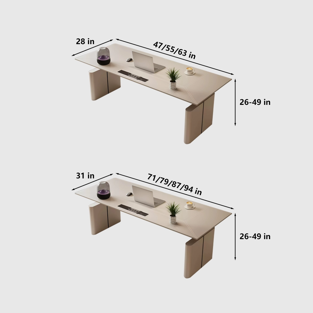 Light Luxury Electric Standing Desk – Premium Height Adjustable Office Desk - image 7