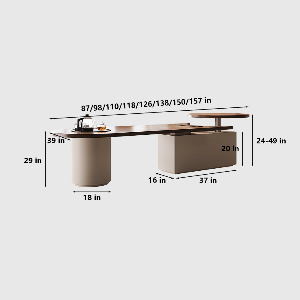 Premium Electric Height Adjustable Desk – Light Luxury Office Desk with Advanced Lift System - image 7