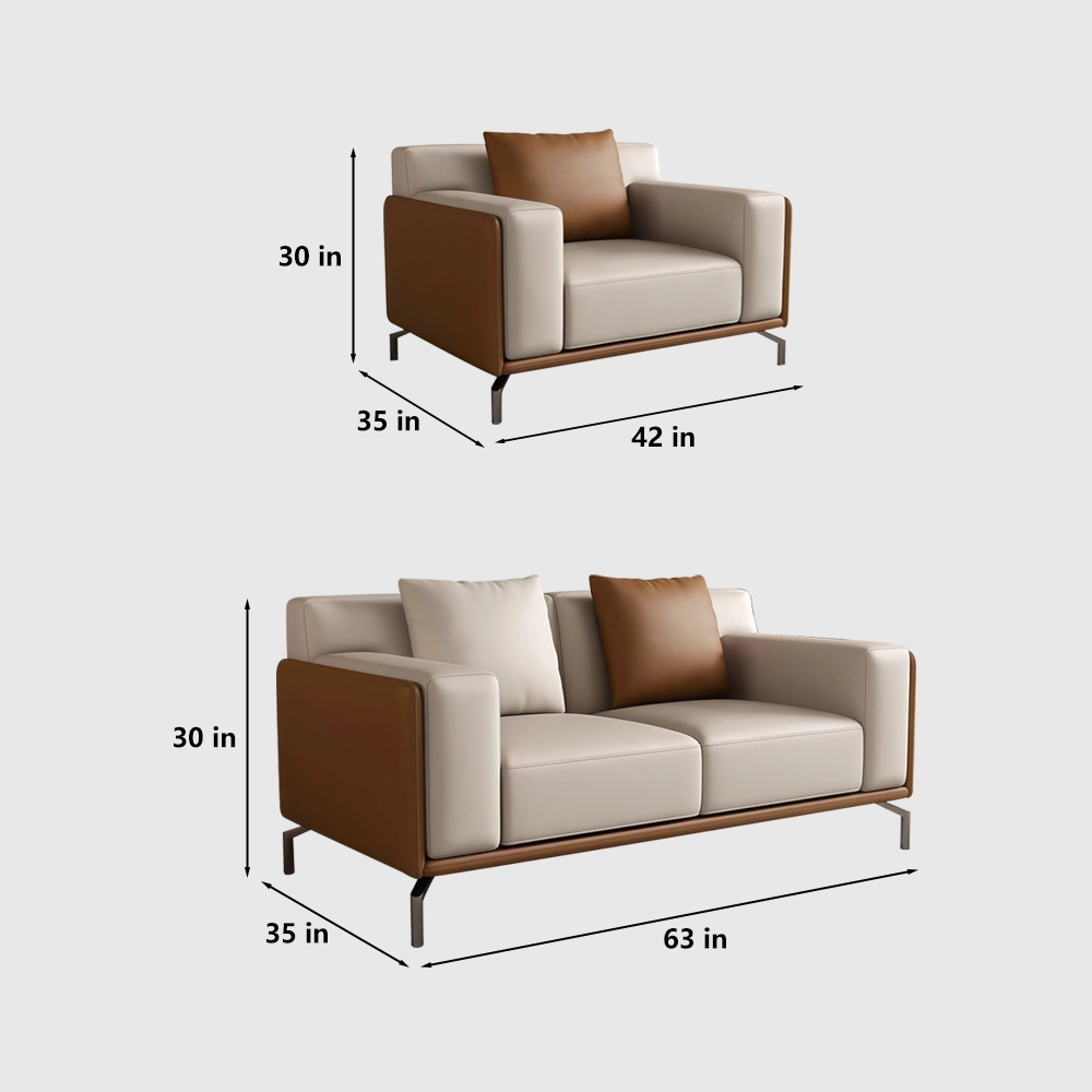 Minimalist-Style Comfortable  Business Sofa - image 7