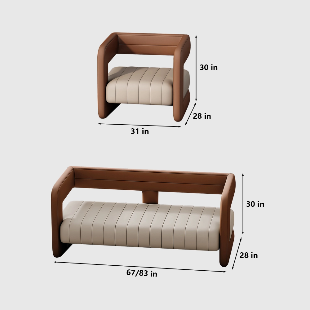Luxury Business Reception Sofa - image 7