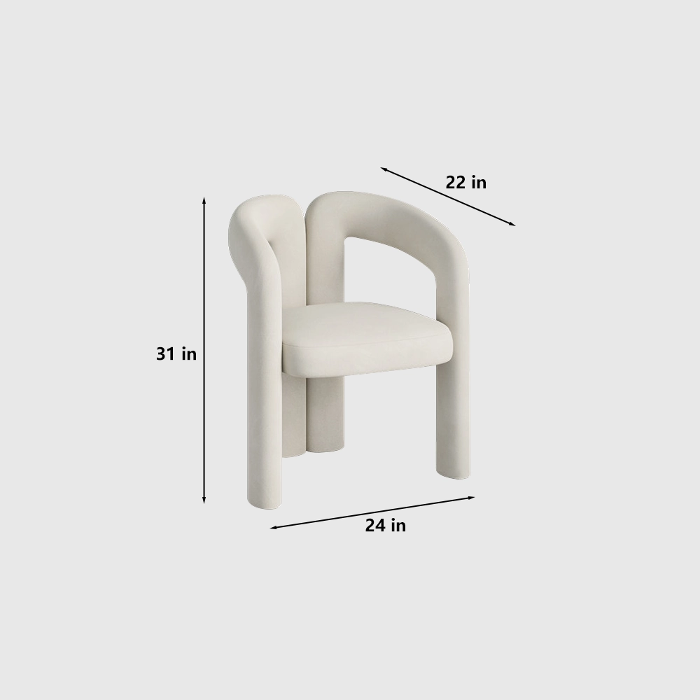 Minimalist Style Cream-Colored Sofa - image 7