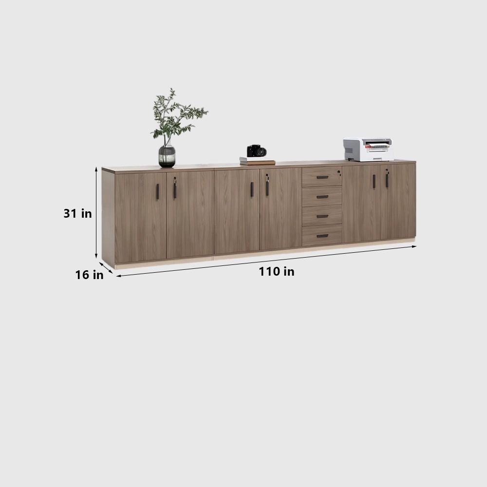 Low Office Cabinet for Files, Printer, and Storage - image 15
