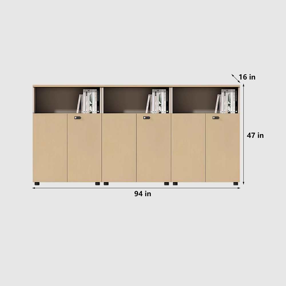 Wooden Filing Cabinet for Workspace Storage - image 15