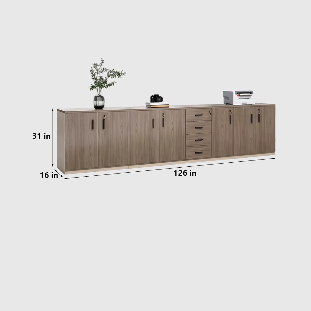 Low Office Cabinet for Files, Printer, and Storage - image 16