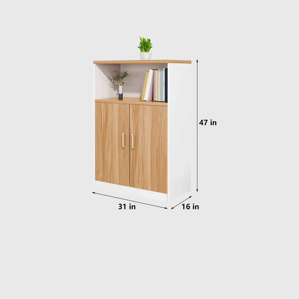 Low Wooden File Cabinet for the Workspace - image 7