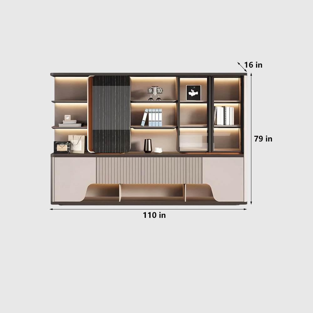 Office Storage Cabinet for Files and Display - image 7