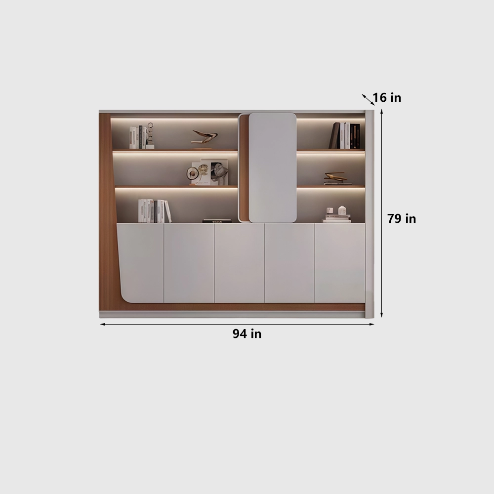 Wooden File and Storage Cabinet for Office - image 7