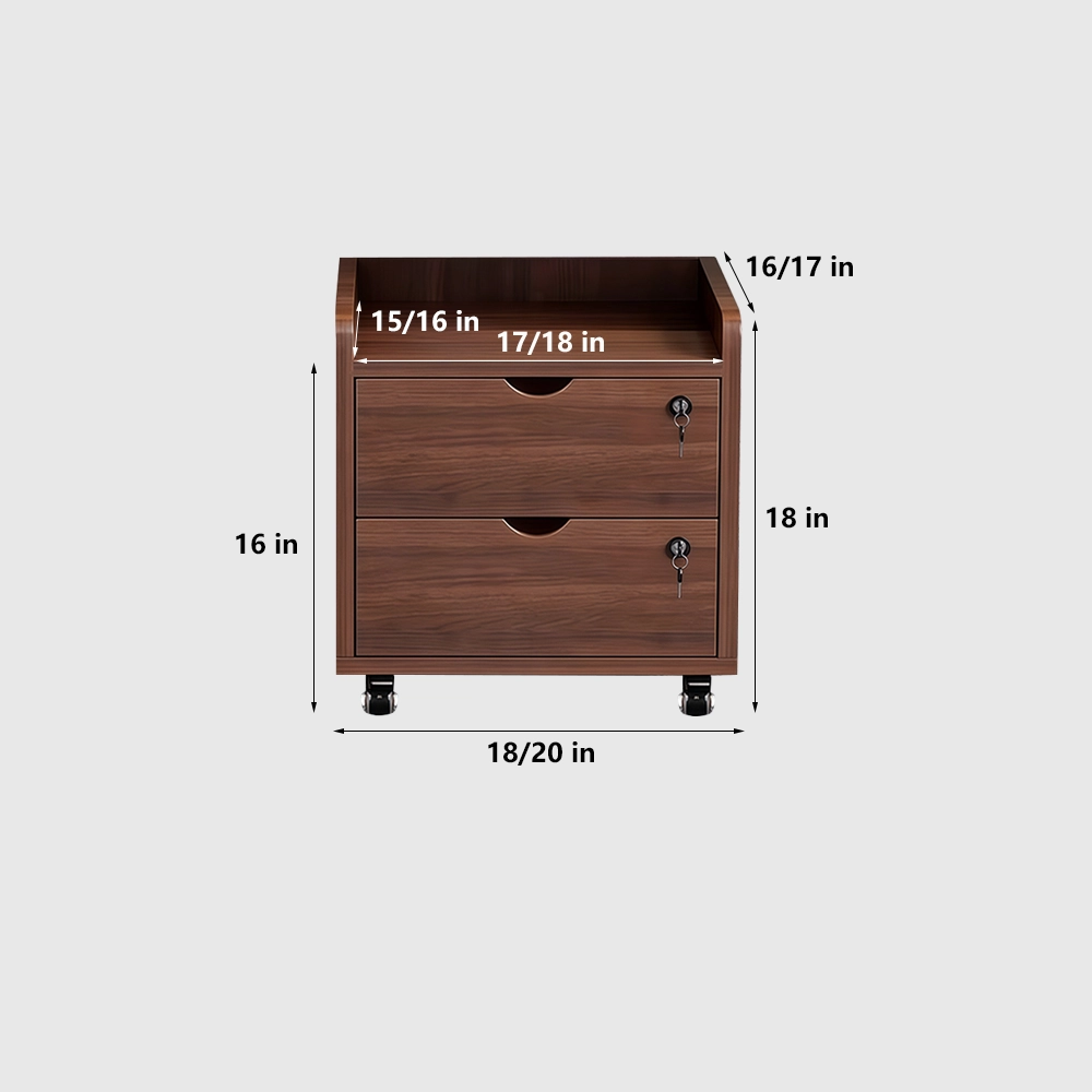 Lockable Mobile File Cabinet for Office Use - image 7