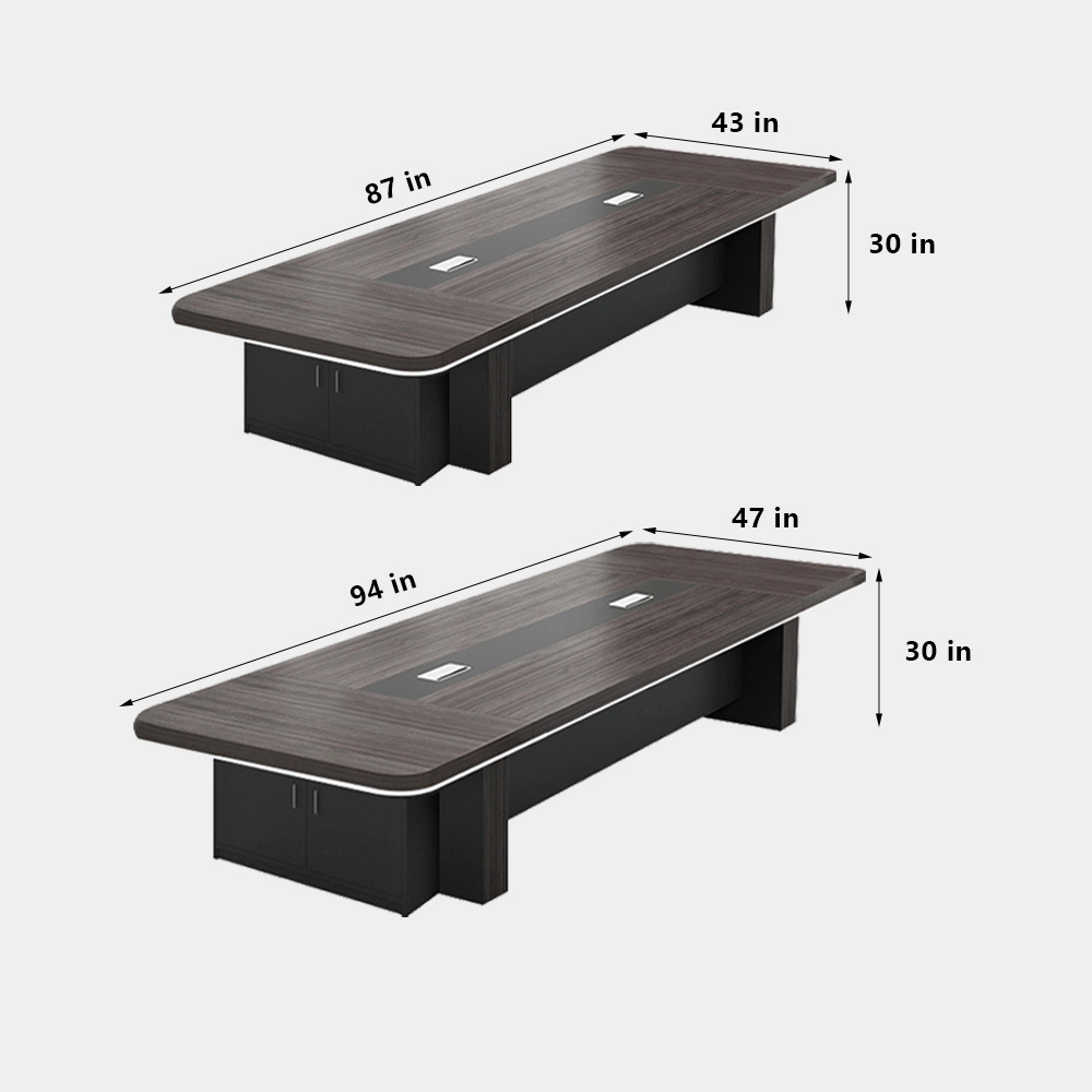 Modern Minimalist Office Desk with Multifunctional Design - image 8