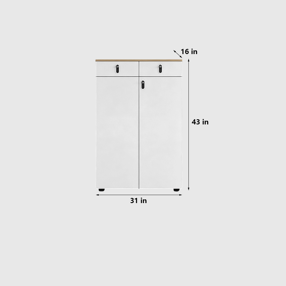 Wooden Password Lock Low Cabinet - image 8