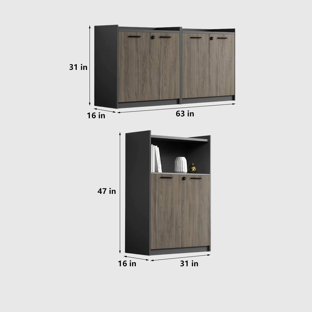 Minimalist Office Partition File Cabinet - image 8