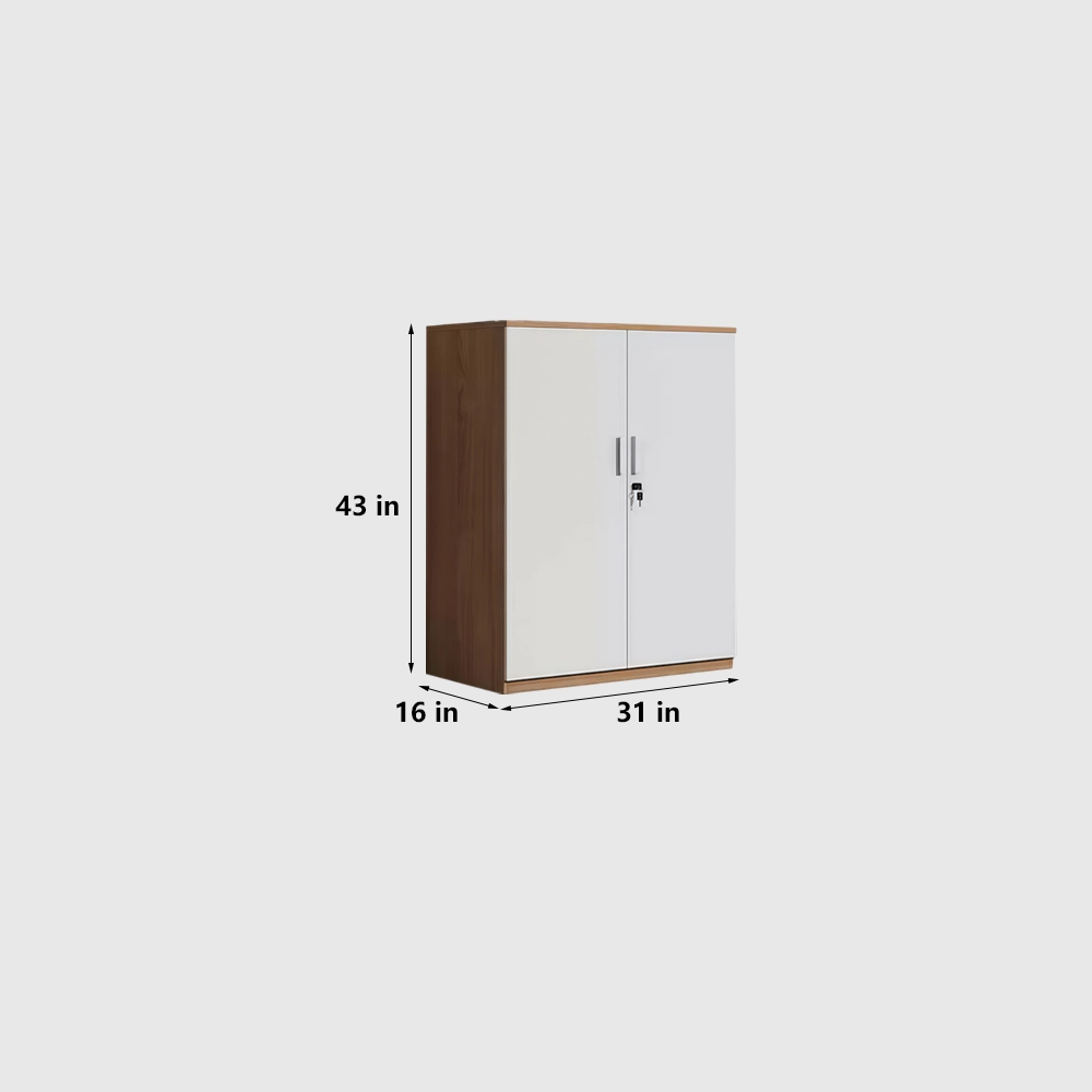 Office File Cabinet Wooden Low - High - image 8