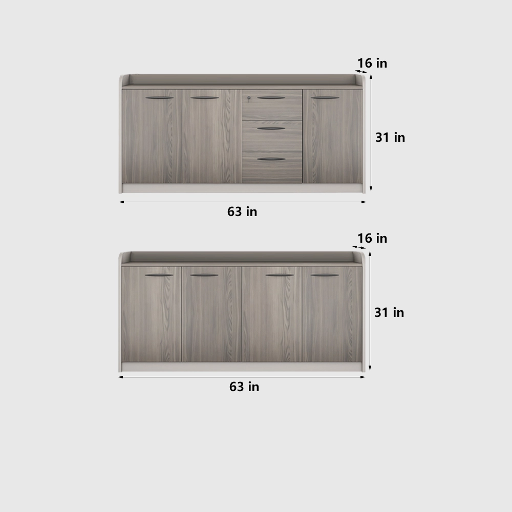Lockable Low Office Partition Cabinet - image 7