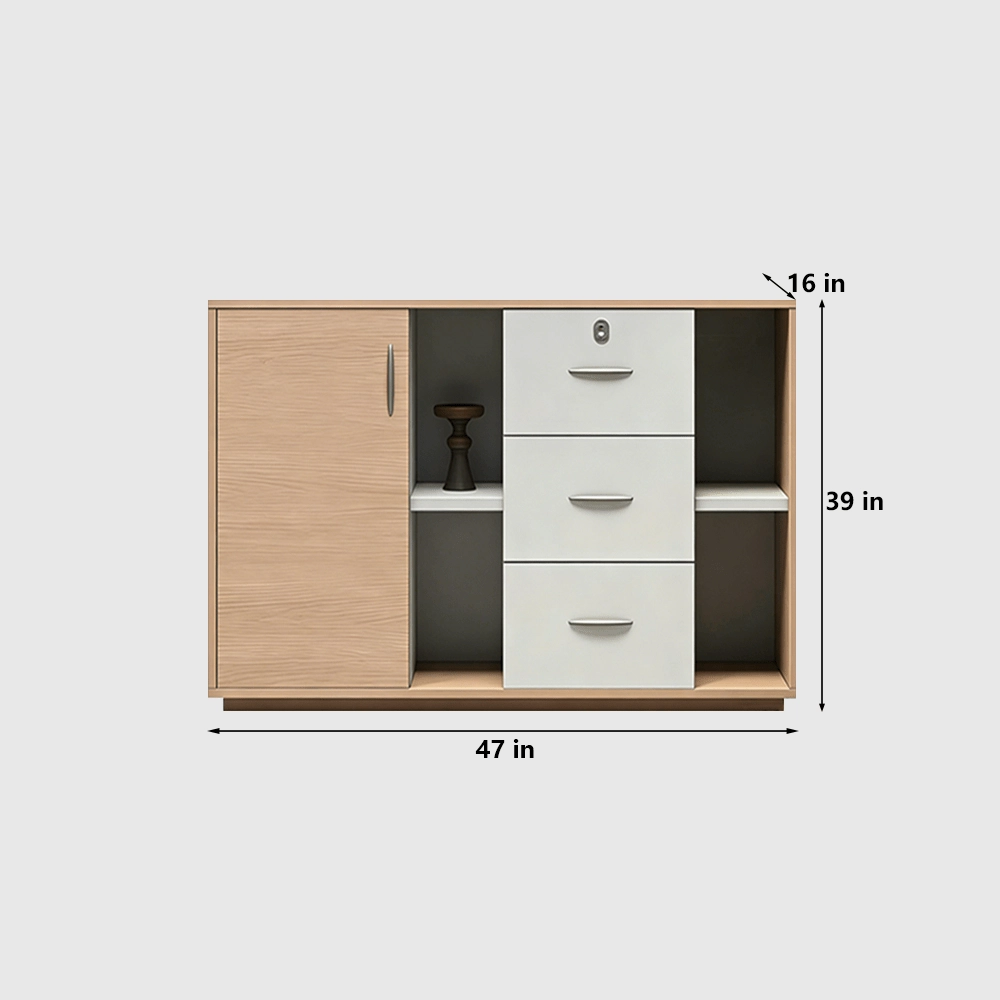 Stylish Office Sideboard Cabinet with Storage - image 8