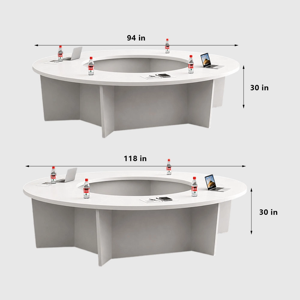 Creative Round Meeting Tables for Modern Offices  Circular Conference Table Designs - image 8