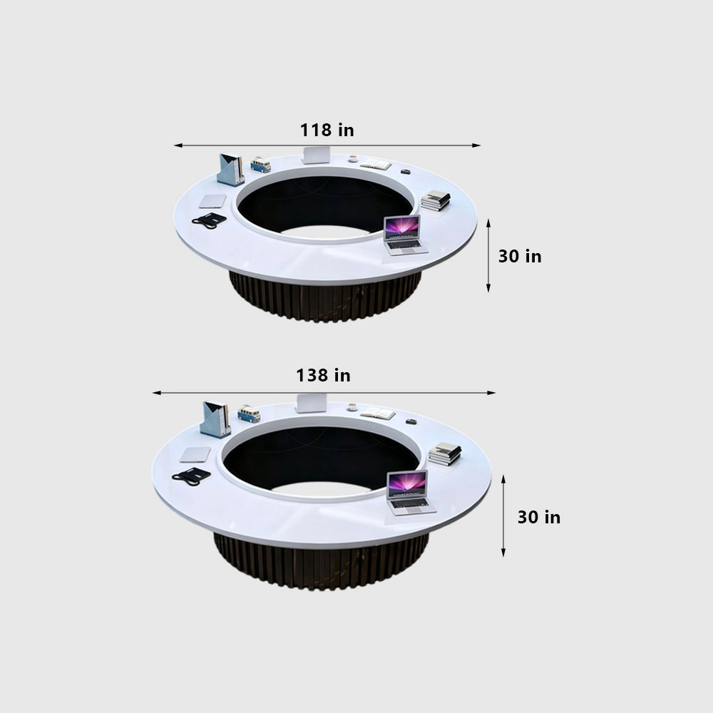 Modern Round Conference Table — Creative Centerpieces for Collaborative Meetings - image 8