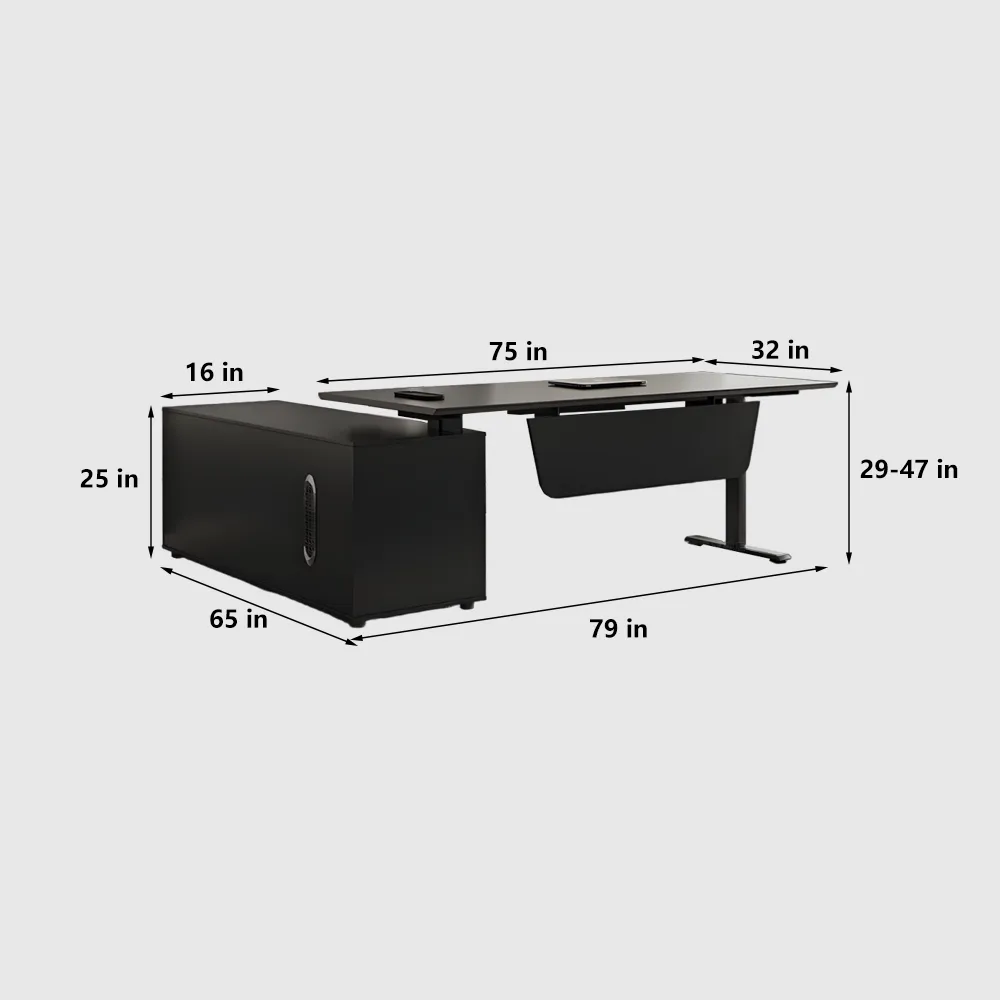 Electric Height Adjustable Desk – Smart Memory Standing Desk Modern Design - image 8