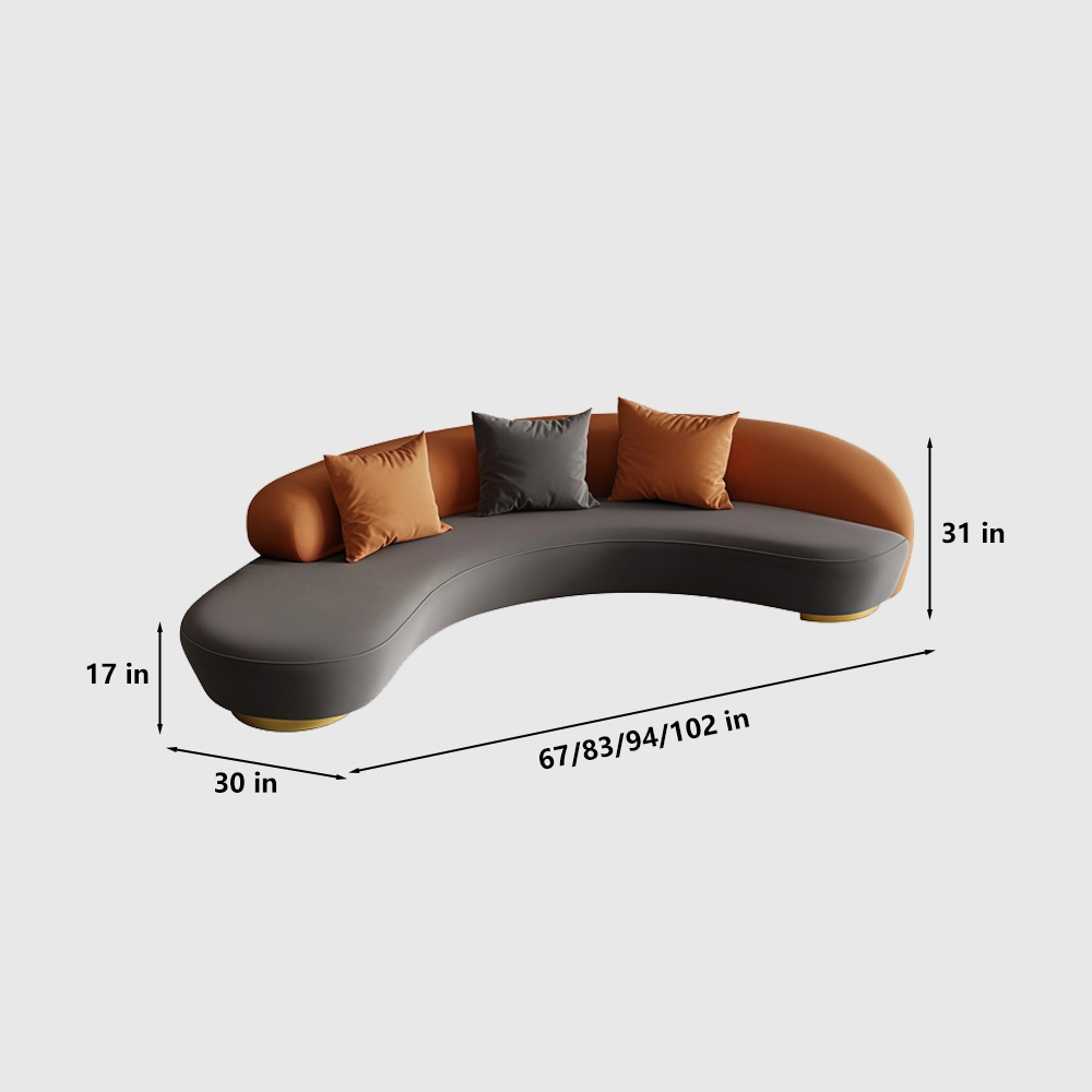 Stylish Arc Sofa for Hotels and Reception Spaces - image 8