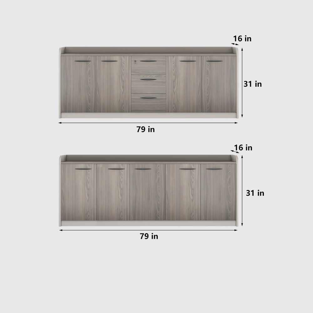 Lockable Low Office Partition Cabinet - image 8