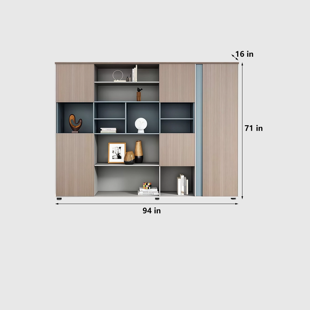 Office Wooden Partition Filing Cabinet - image 9