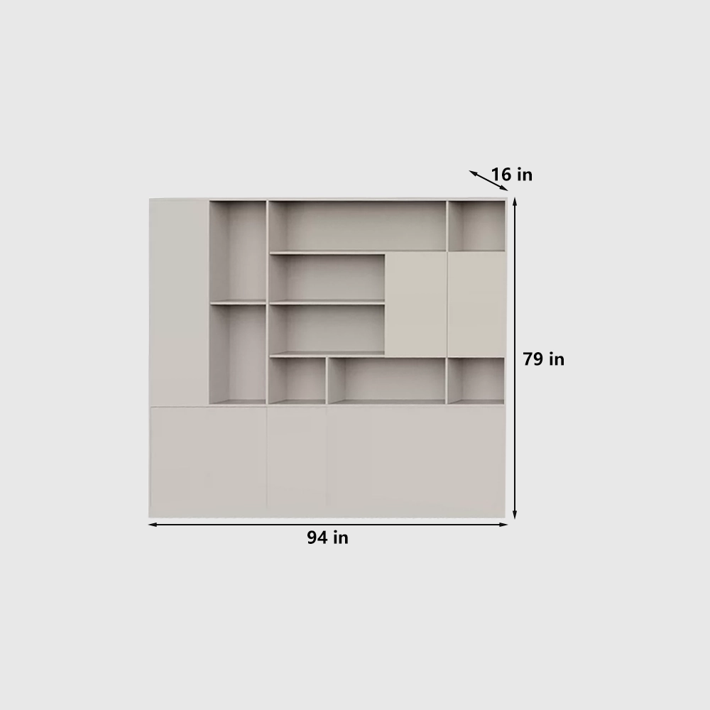 Elegant Light Luxury Office Desk — Simple Modern Design for Professional Home Office - image 9