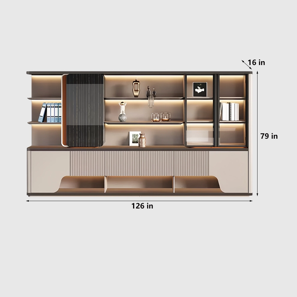 Office Storage Cabinet for Files and Display - image 8