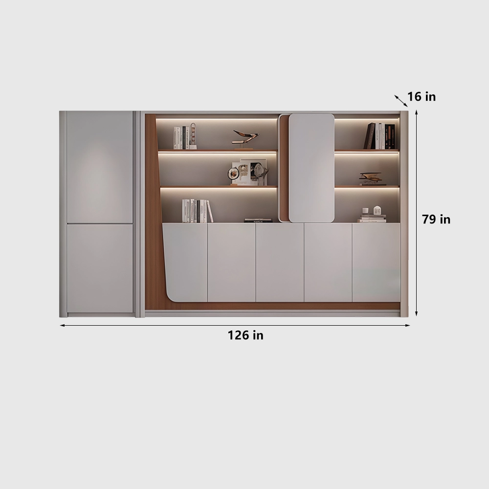 Wooden File and Storage Cabinet for Office - image 8