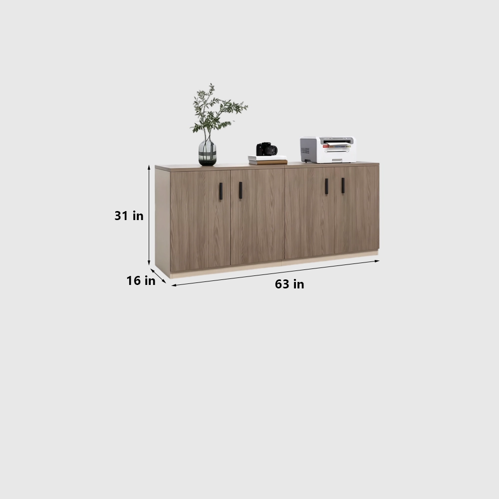 Low Office Cabinet for Files, Printer, and Storage - image 8
