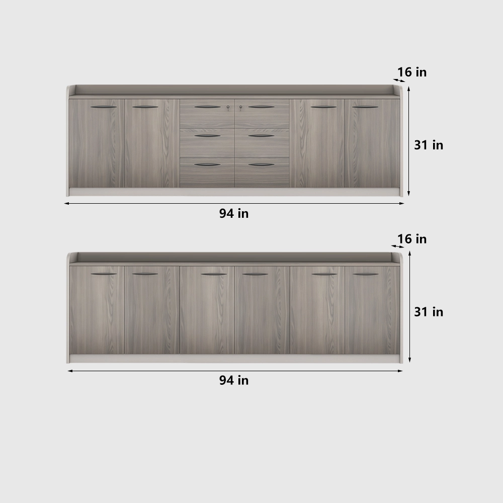 Lockable Low Office Partition Cabinet - image 9