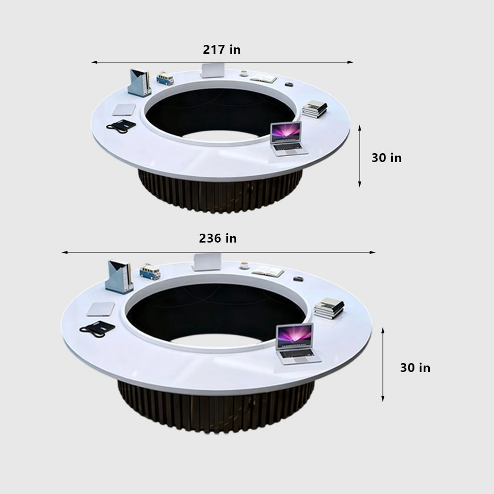 Modern Round Conference Table — Creative Centerpieces for Collaborative Meetings - image 10