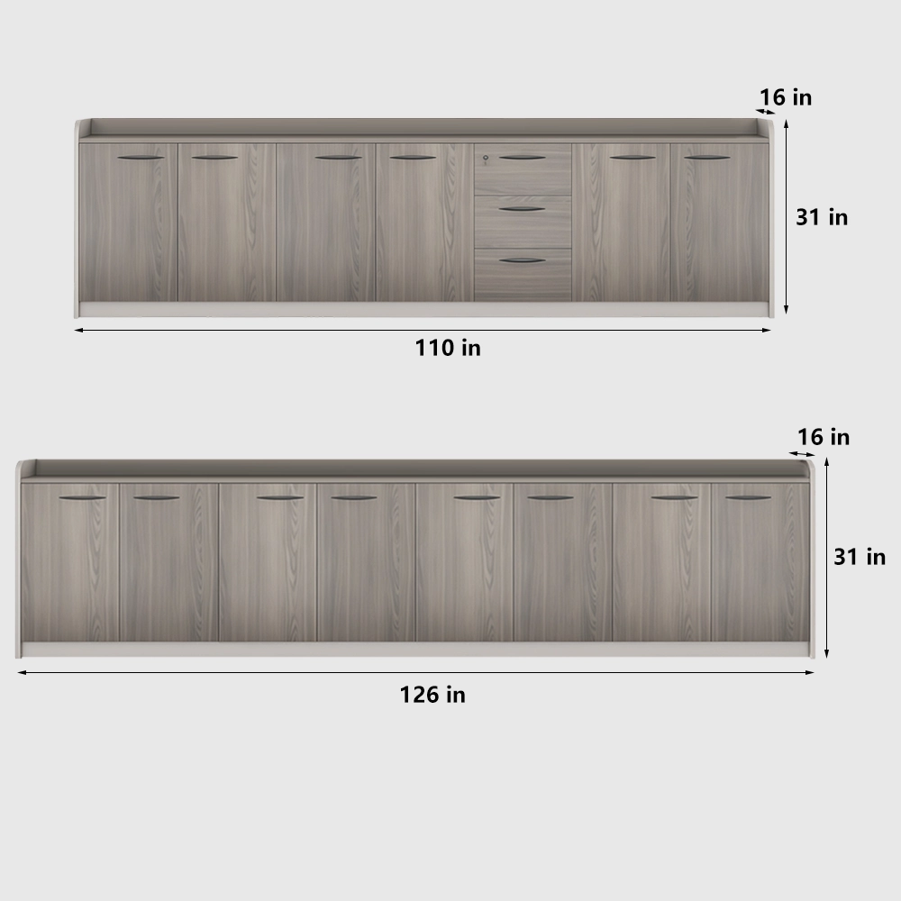Lockable Low Office Partition Cabinet - image 10
