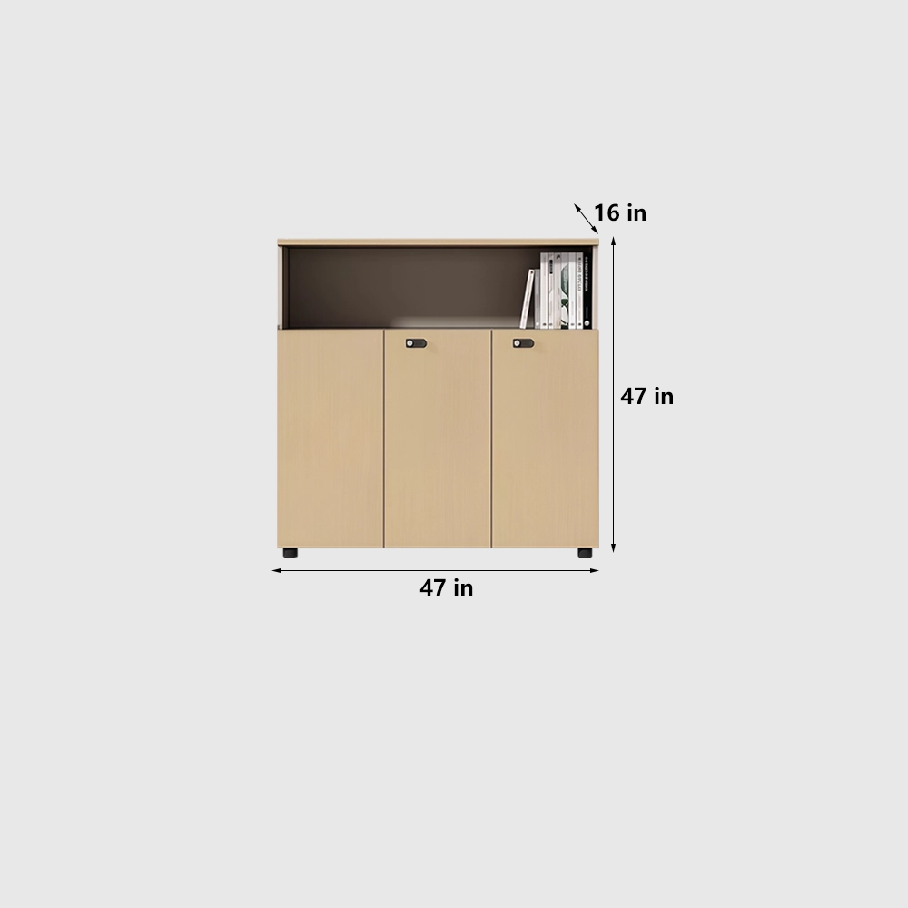 Wooden Filing Cabinet for Workspace Storage - image 13