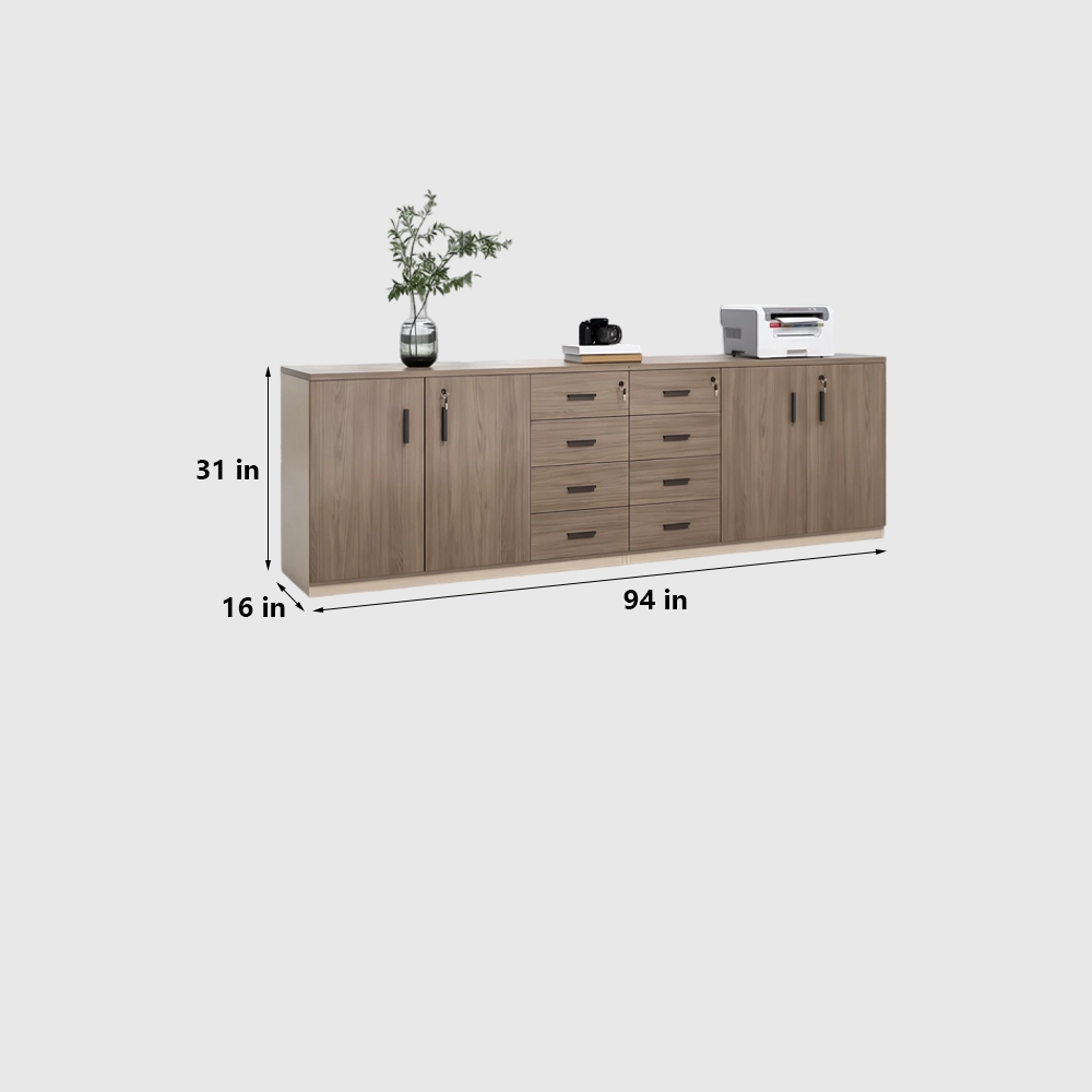 Low Office Cabinet for Files, Printer, and Storage - image 14