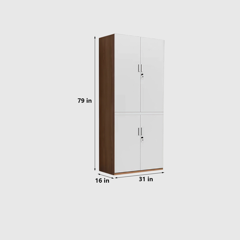 Office File Cabinet Wooden Low - High - image 15