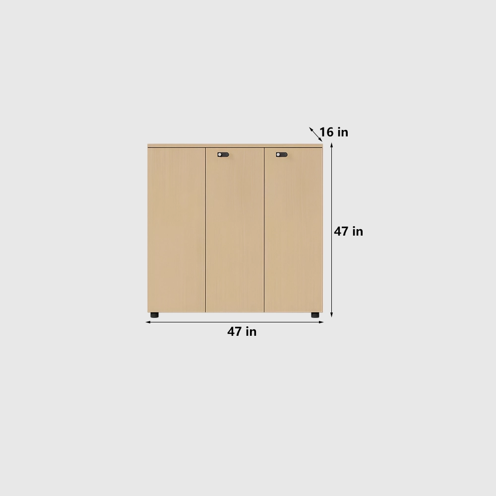 Wooden Filing Cabinet for Workspace Storage - image 11