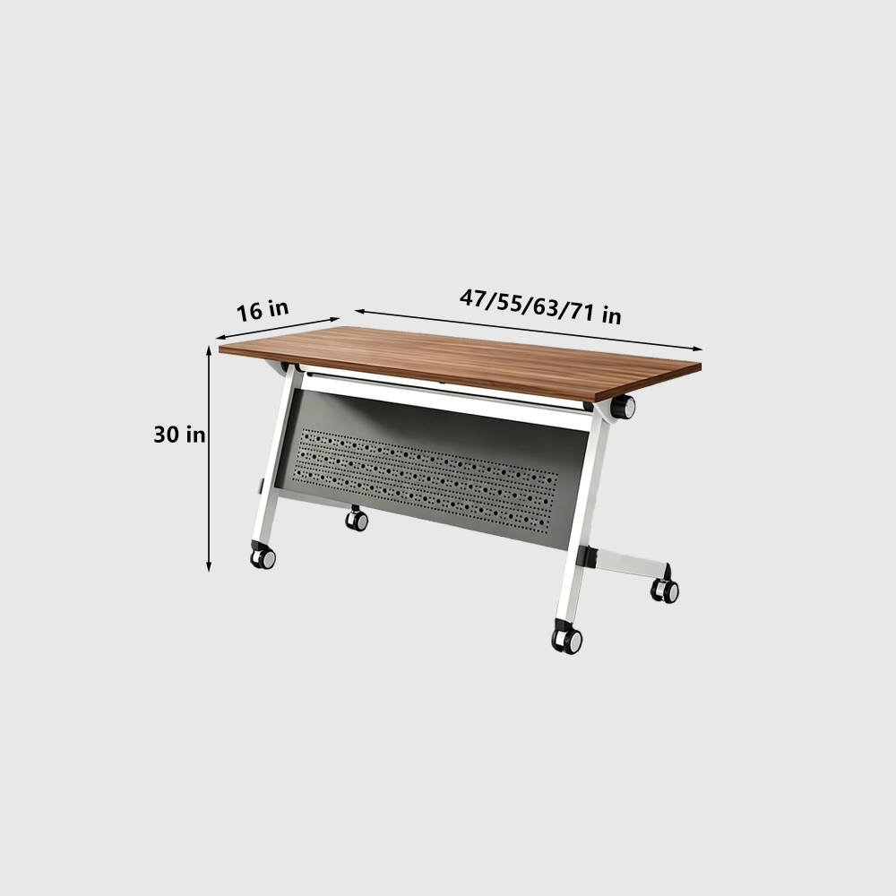 Foldable Rolling Conference Table – Portable Office Conference Table for Meetings - image 7