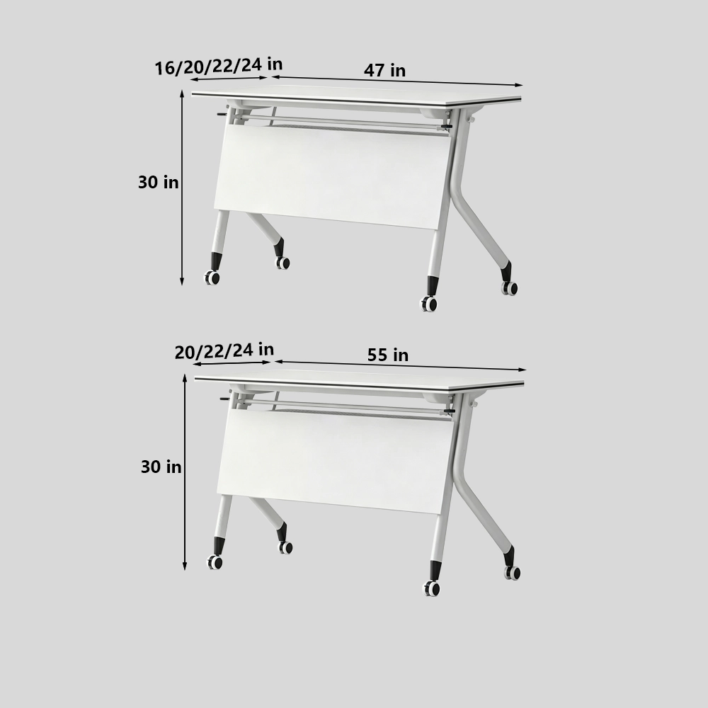 Mobile Folding Training Table – Multipurpose Office Desk and Conference Table - image 7